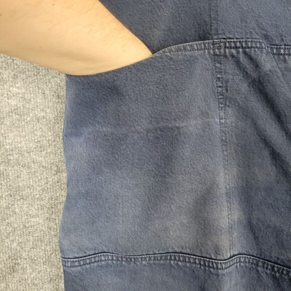 MARITHE FRANCOIS GIRBAUD Baggy Double Knee Denim Blue Jeans Big Pockets SIZE 44 - Picture 6 of 15